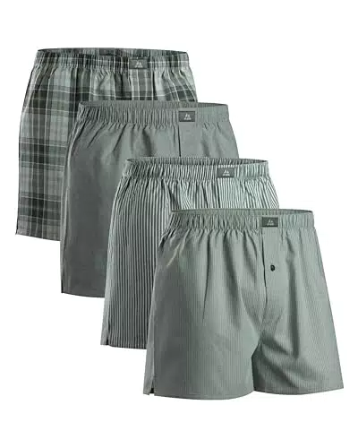 DANISH ENDURANCE Bio Woven Boxers für Herren - Komfortable Unterwäsche