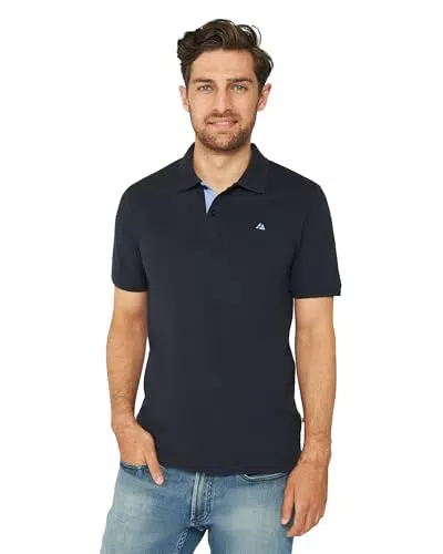 DANISH ENDURANCE Poloshirt Herren aus Bio-Baumwolle, Kurzarm, Regular Fit