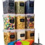 Deco haus Vorratsdosen mit Deckel luftdicht 16er Set - Für Nudeln