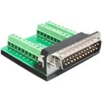 Delock Adapter Sub-D 25-polig zu 27-polig Terminalblock