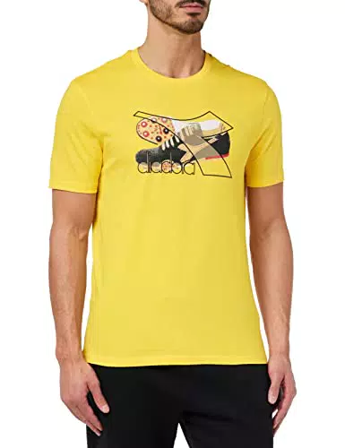 Diadora Herren T-Shirt SS Archive – Stilvolles Design für jeden Anlass