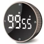 Digitaler Küchentimer mit LED-Anzeige – Magnetische Eieruhr und Stoppuhr