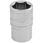 DRAPER h-mm/MS Quadrat-Antrieb 6-Punkt metrische Stecknuss 17 mm 1/2 Zoll