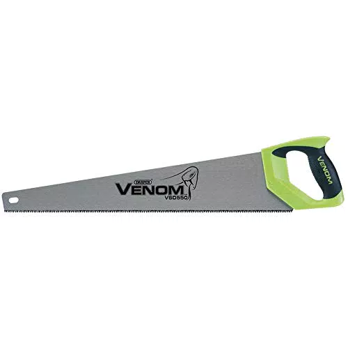 Draper Venom First Fix 82196 Werkzeugkasten mit Holzhandsäge 55 cm