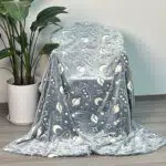 Einhorn Kuscheldecke – Flauschige Decke für Kinder, leuchtet im Dunkeln
