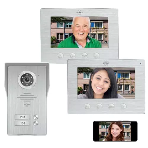 ELRO DV4000IP-2 Wohnungssprechanlage für 2 Apartments