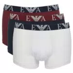 Emporio Armani Herren Bold Monogram Trunks – Hochwertige Unterwäsche für Männer