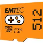 Emtec ECMSDM512GXCU3G MicroSD-Karte 512 GB, 95 MB/s Schreibgeschwindigkeit