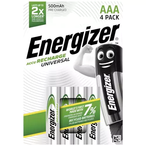 Energizer HR03 Micro (AAA) NiMH Akku 500 mAh 1,2 V