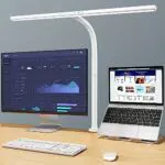 EppieBasic LED Schreibtischlampe dimmbar für Homeoffice mit 6 Farbmodi