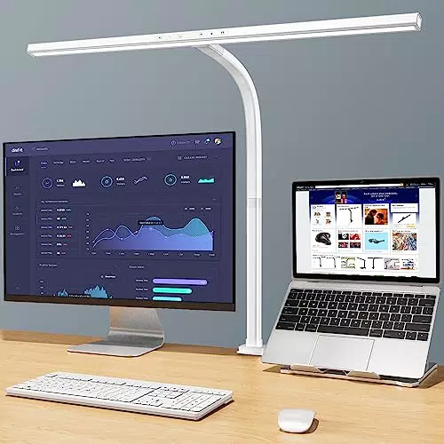 EppieBasic LED Schreibtischlampe dimmbar für Homeoffice mit 6 Farbmodi