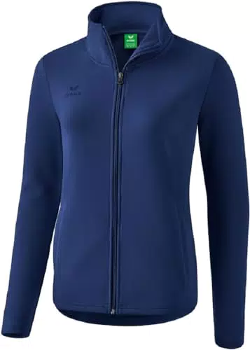ERIMA Damen Jacke Sweatjacke, hellgrau, 40, 2071820