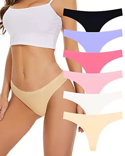 Evolyline Seamless String Tanga Damen – Nahtlose, unsichtbare Unterwäsche