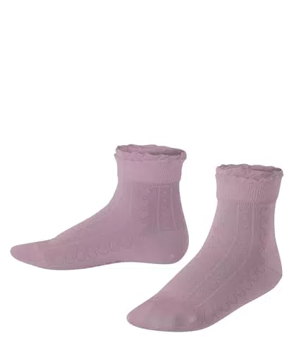 FALKE Unisex Kinder Socken Romantic Net K So Baumwolle