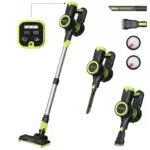 FAMIVAC Akku Staubsauger 40KPA - Tragbarer Kabellos Staubsauger mit starkem Motor