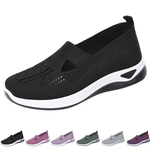 Fannyfuny Damen Orthopädische Schuhe - Atmungsaktive Walkingschuhe für den Sommer