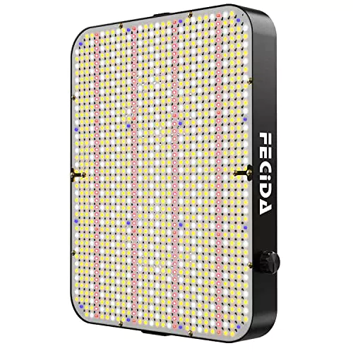 FECiDA LED Pflanzenlampe 260W dimmbar, 24000 Lumen, Vollspektrum Grow Light