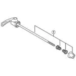 FH-M785 Schnellspanner Komplettsatz 173 mm