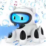 Fileeyn Elektronischer Roboter für Kinder - Langlebig, sicher mit Musik und LED