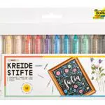 Folia Kreidestifte Set Basic – Marker für Tafel, Glas und glatte Oberflächen