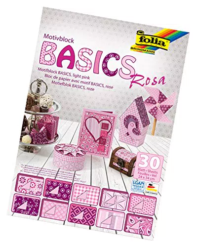 Folia 46349 Motivblock Basics für kreative Bastelarbeiten