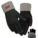 FORVEVO Winterhandschuhe Damen mit Fleecefutter und Touchscreen-Funktion