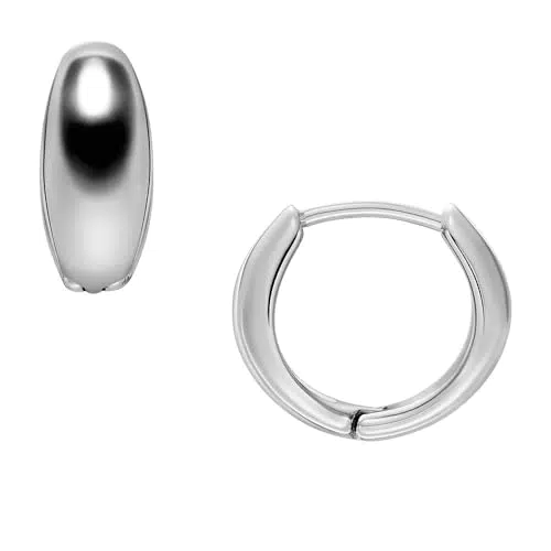 Fossil Ohrringe aus Silber und Edelstahl, Modell JF04742040