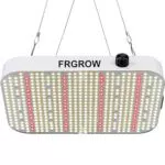 FRGROW LED Grow Lampe Dimmbar, 13000 Lumen, Vollspektrum Pflanzenlicht