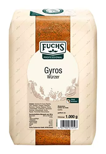 Fuchs Gyros Würzer - Gewürzmischung für authentischen Gyrosgeschmack