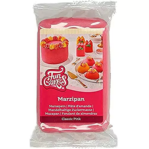 FunCakes Mandelhaltige Zuckermasse - Ideal zum Dekorieren von Kuchen, Halal & glutenfrei