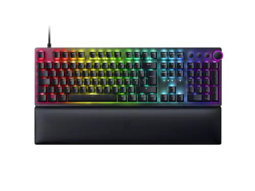 RAZER Gaming Tastatur Huntsman V2 mit Purple Switchs
