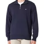 Gant Herren Reg Shield Half Zip Sweatshirt