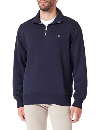Gant Herren Reg Shield Half Zip Sweatshirt