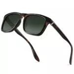 Gesruny Polarisiert Sonnenbrille Unisex Retro UV400 für Fahren und Wandern
