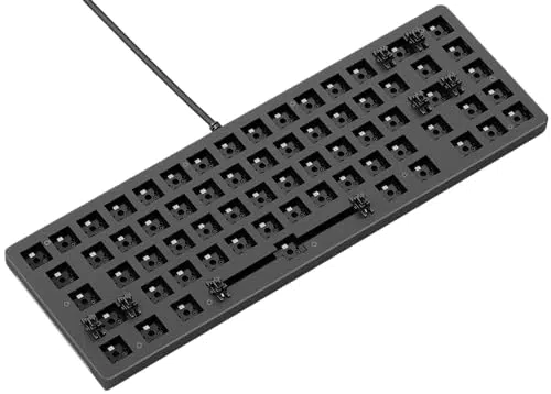 Glorious GMMK 2 Compact 65% Barebones – Mechanische Gaming-Tastatur, RGB, TKL
