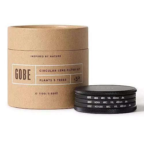 Gobe Graufilter ND8 ND64 ND1000 Filter Kit für professionelle Fotografie