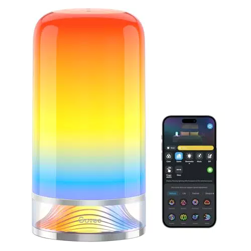 Govee Tischlampe LED Dimmbar RGBICWW mit Alexa Steuerung und 64 Szenenmodi