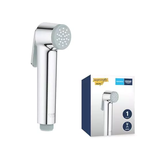 GROHE Vitalio Bidet-Handbrause mit Druckknopf und 1 Strahlart