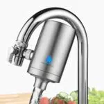 HAHN Wasserfilter für Wasserhahn mit Aktivkohle, langlebig und plastikfrei
