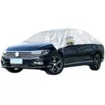 AutoWinter Halbgarage – Wasserdichte Abdeckplane für Windschutzscheibe und Dach
