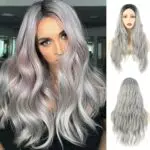 Brandname Halloween Perücke Damen Lang Lockig für Karneval und Cosplay
