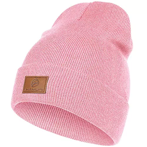 HAMUNI Beanie Mütze für Herren und Damen – Bequeme, atmungsaktive Strickmütze