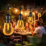 Hangyiwei Lichterkette Außen IP68 Wasserdicht für Garten, Terrasse und Balkon