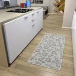 Hanse Home Teppichläufer Kaffee Motiv – Rutschfest und Pflegeleicht für Küche und Flur
