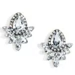 Happiness Boutique Statement Ohrringe – Auffällige Ohrstecker mit Strasssteinen