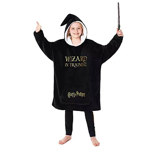 Harry Potter Oversized Hoodie für Mädchen, Kinder Hoodie Decke