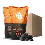 HEIZFUXX Grillholzkohlebriketts - Premium Qualität für BBQ und Smoker
