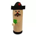 Hess Holzspielzeug Räuchermann aus Holz – Glücksbringer für Advent und Weihnachten