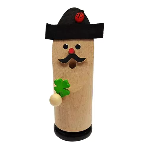 Hess Holzspielzeug Räuchermann aus Holz – Glücksbringer für Advent und Weihnachten