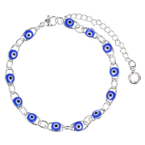 Holibanna Bösen Blick Charme Kette Armband Handgemacht für Halloween